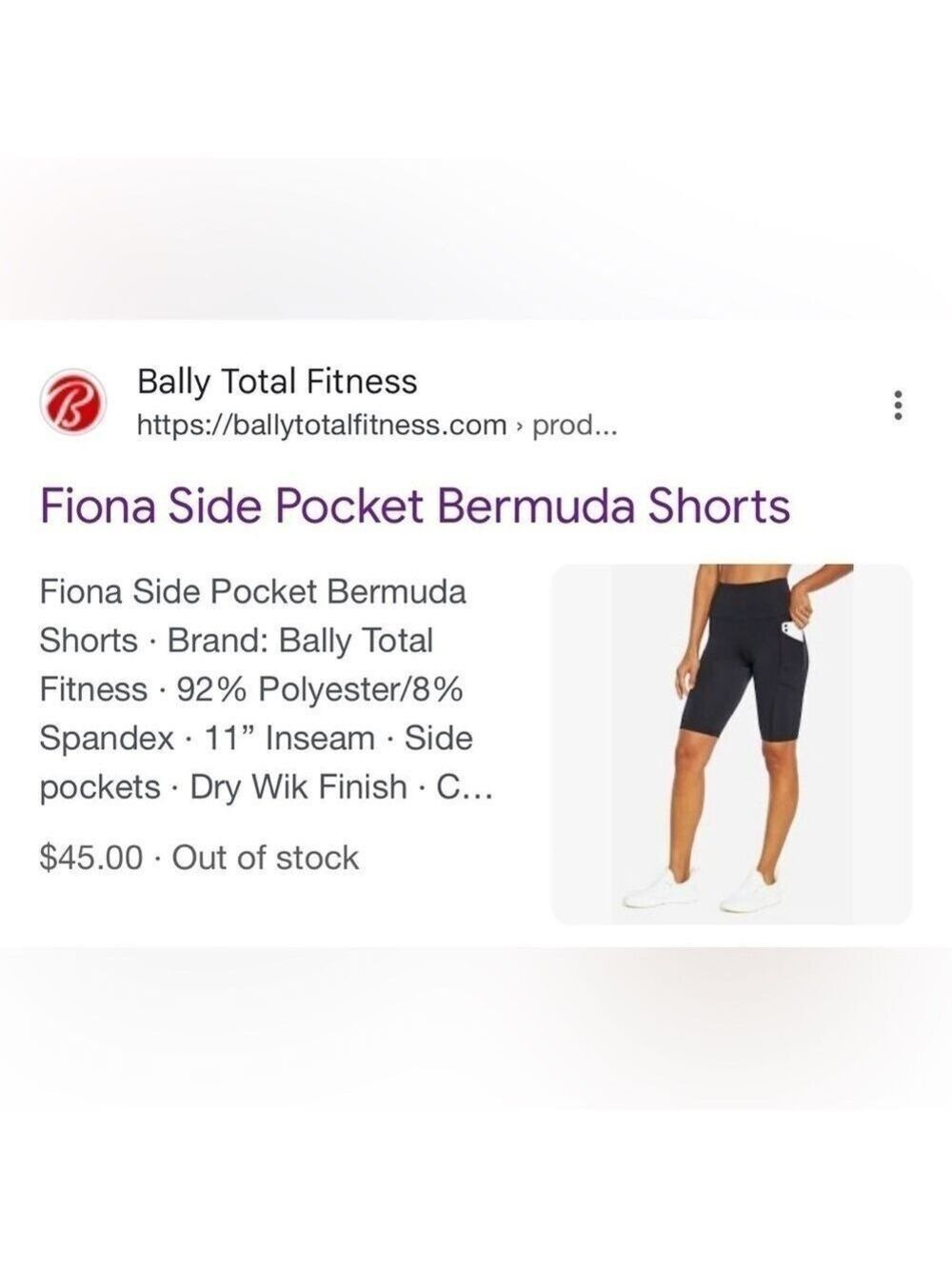 Bally Bermuda Shorts Fiona Side Pocket NWT - Picture 2 of 8
